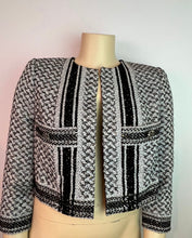 Load image into Gallery viewer, Very Rare Chanel 15C 2015 Cruise Paris-Dubai Tweed Glitter Jacket FR 46 US 4-14