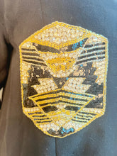 Load image into Gallery viewer, Rare Chanel 1985 Runway Haute Couture Crystal Embellished 2 Piece Dress Jacket Set