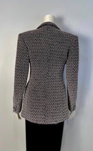 Load image into Gallery viewer, Vintage Chanel 98P, 1998 Spring black white blazer jacket FR 40 US 4/6