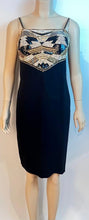 Load image into Gallery viewer, Rare Chanel 1985 Runway Haute Couture Crystal Embellished 2 Piece Dress Jacket Set