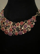 Load image into Gallery viewer, Rare Chanel 08A 2008 Fall Gripoix multicolor collar Necklace