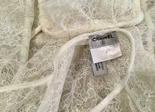Load image into Gallery viewer, Chanel ‘Le Make Up De Chanel’ 04A, 2004 Fall Autumn lace pullover top blouse FR 40 US 4/6