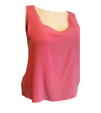 Load image into Gallery viewer, Chanel 01C 2001 Cruise Pink Silk Shell Blouse FR 42 US 8/10