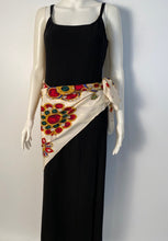 Load image into Gallery viewer, Large Vintage Chanel Jewel Multicolor Print Silk Scarf