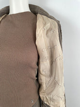 Load image into Gallery viewer, 99P, 1999 Spring Vintage Chanel brown 4 piece Outfit Dress Set Jacket Skirt Blouse FR 38 US 4/6