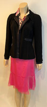Load image into Gallery viewer, Vintage Chanel 02A 2002 Fall Black Jacket FR 38 US 4