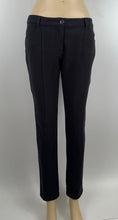 Load image into Gallery viewer, Chanel Black Cotton Low Rider Pant Jeans FR 38 US 4/6