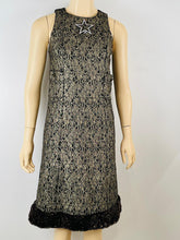 Load image into Gallery viewer, Chanel 05A 2005 Fall Removable sleeves/gloves Dress FR 38 US 4