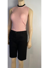 Load image into Gallery viewer, Chanel 06P 2006 Spring Black Golf Bermuda Shorts FR 40 US 6/8
