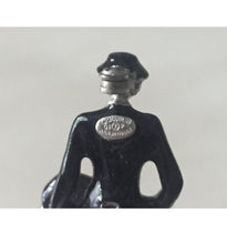 Load image into Gallery viewer, Chanel 2004 Spring 04P Coco Mademoiselle Sitting on Large CC Resin Pearl Brooch Pin