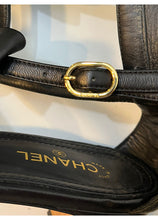 Load image into Gallery viewer, Chanel 16S 2016 Summer Tall Gladiator Sandals w Leather Bows and Pearls EU 37.5C US 7/7.5