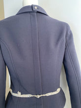 Load image into Gallery viewer, Rare Chanel 02A 2002 Fall Black Fitted Jacket with Crystal Embellishments FR 40 US 4/6
