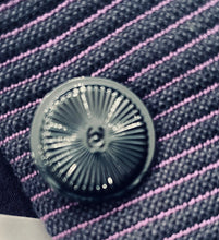 Load image into Gallery viewer, Chanel 01P 2001 Spring Navy Blue Skirt Suit with Jacket FR 38/40