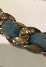 Load image into Gallery viewer, Chanel 08C 2008 Cruise Denim Gold Chain Headband/Necklace/Bracelet