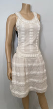 Load image into Gallery viewer, Chanel 2015 Spring Summer Delicate White and Black Dress FR 38 US 4/6