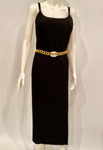 Load image into Gallery viewer, RARE Collectable 95P 1995 Spring Chanel vintage belt gold chain crystal CC
