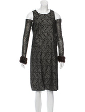 Load image into Gallery viewer, Chanel 05A 2005 Fall Removable sleeves/gloves Dress FR 38 US 4