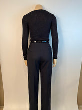 Load image into Gallery viewer, Chanel Black Trouser Pants US 4