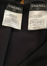 Load image into Gallery viewer, Chanel 02C 2002 Cruise Resort 2 pc Black Dress FR 38 US 4/6