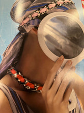Load image into Gallery viewer, Chanel 08C 2008 Cruise Denim Gold Chain Headband/Necklace/Bracelet