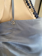 Load image into Gallery viewer, Chanel 00C 2000 Cruise Resort Dusty Blue Silk Skirt Set