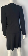 Load image into Gallery viewer, Vintage Chanel 98A, 1998 Fall black skirt suit FR 36