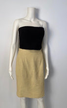 Load image into Gallery viewer, Chanel Boutique Cotton Boucle Yellow Green Skirt Blazer Jacket Suit Set US 4/6