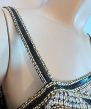 Load image into Gallery viewer, Rare Chanel 1985 Runway Haute Couture Crystal Embellished 2 Piece Dress Jacket Set