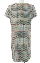 Load image into Gallery viewer, Chanel 2018 Spring 18P Multicolor Grey Tweed Dress FR 42 US 10/12
