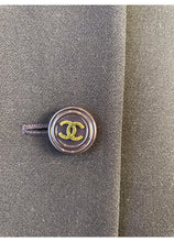 Load image into Gallery viewer, Vintage Chanel Navy Blue Long Blazer Jacket US 4/6/8