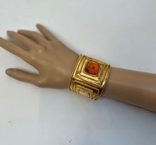 Load image into Gallery viewer, Rare Vintage Chanel 1991 Collection 25 bracelet cuff