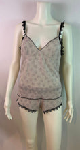 Load image into Gallery viewer, Rare Chanel Vintage 03A 2003 Fall Silk Lingerie 2 Piece sleepwear set boy short tank top camisole FR 40 US 6