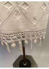 Load image into Gallery viewer, Chanel White 05P 2005 Spring Summer Woven Crochet Dress US 2/4