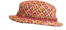 Load image into Gallery viewer, Vintage Chanel pink green multicolor wool tweed hat size 57