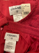 Load image into Gallery viewer, Chanel 09A, 2009 Fall Rose Color Skirt Suit with matching Camellia Pin FR 40/42 US 6
