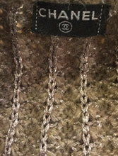 Load image into Gallery viewer, Chanel 04A 2004 Fall Cardigan Long Jacket Cardi Coat beige taupe wool Mohair US 4