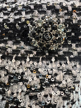 Load image into Gallery viewer, Very Rare Chanel 15C 2015 Cruise Paris-Dubai Tweed Glitter Jacket FR 46 US 4-14