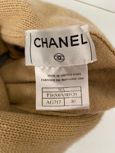 Load image into Gallery viewer, Chanel 00A 2000 Fall Light Brown Beige Turtleneck Sweater Blouse FR 40 US 4/6