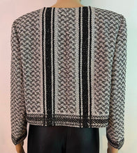 Load image into Gallery viewer, Very Rare Chanel 15C 2015 Cruise Paris-Dubai Tweed Glitter Jacket FR 46 US 4-14