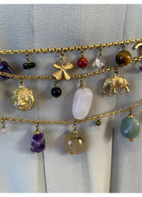 Load image into Gallery viewer, Chanel 01A 2001 Fall Rare Multi Charms Necklace Belt