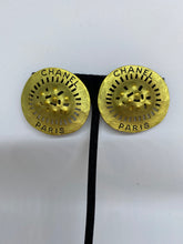 Load image into Gallery viewer, 1994 94A Rare Chanel vintage gold  oversized large clip on earrings