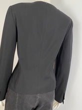 Load image into Gallery viewer, Chanel 00T, 2000 Transition Collection ‘GABRIELLE’ Buttons Black Jacket FR 38 US 4