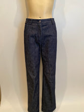 Load image into Gallery viewer, Vintage Chanel 99P, 1999 Spring denim blue pant suit set FR 36/38