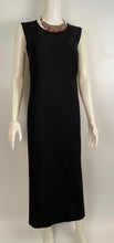 Load image into Gallery viewer, Chanel Boutique vintage summer black long maxi dress US 10/12