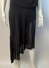 Load image into Gallery viewer, Chanel 02C 2002 Cruise Resort 2 pc Black Dress FR 38 US 4/6