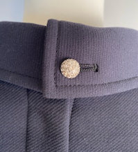 Load image into Gallery viewer, Rare Chanel 02A 2002 Fall Black Fitted Jacket with Crystal Embellishments FR 40 US 4/6