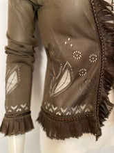 Load image into Gallery viewer, NWT New Chanel 2004 Spring 04P Brown lightweight Cardigan FR 36 US 2/4