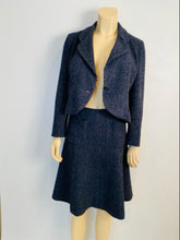 Load image into Gallery viewer, Chanel 02C 2002 Cruise Blue Skirt Suit FR 42 US 8