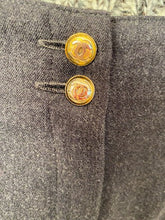 Load image into Gallery viewer, 1980’s Chanel Boutique Vintage Gray Wool Pant Trouser US 6/8