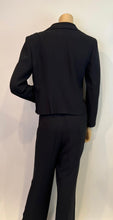 Load image into Gallery viewer, Chanel 02C 2002 Cruise Dark Navy Pants Jacket Suit Set FR 42 US 6/8
